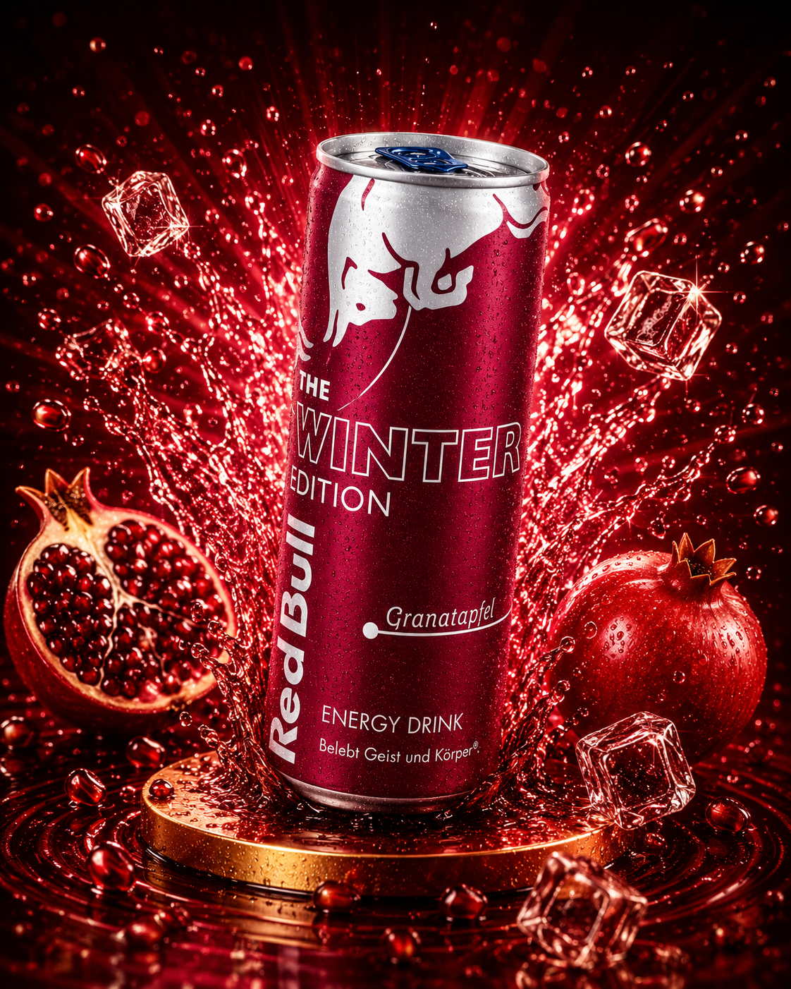 Red Bull Winter Edition Granatapfel – Alte Version