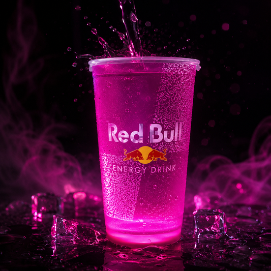 Red Bull Becher LED