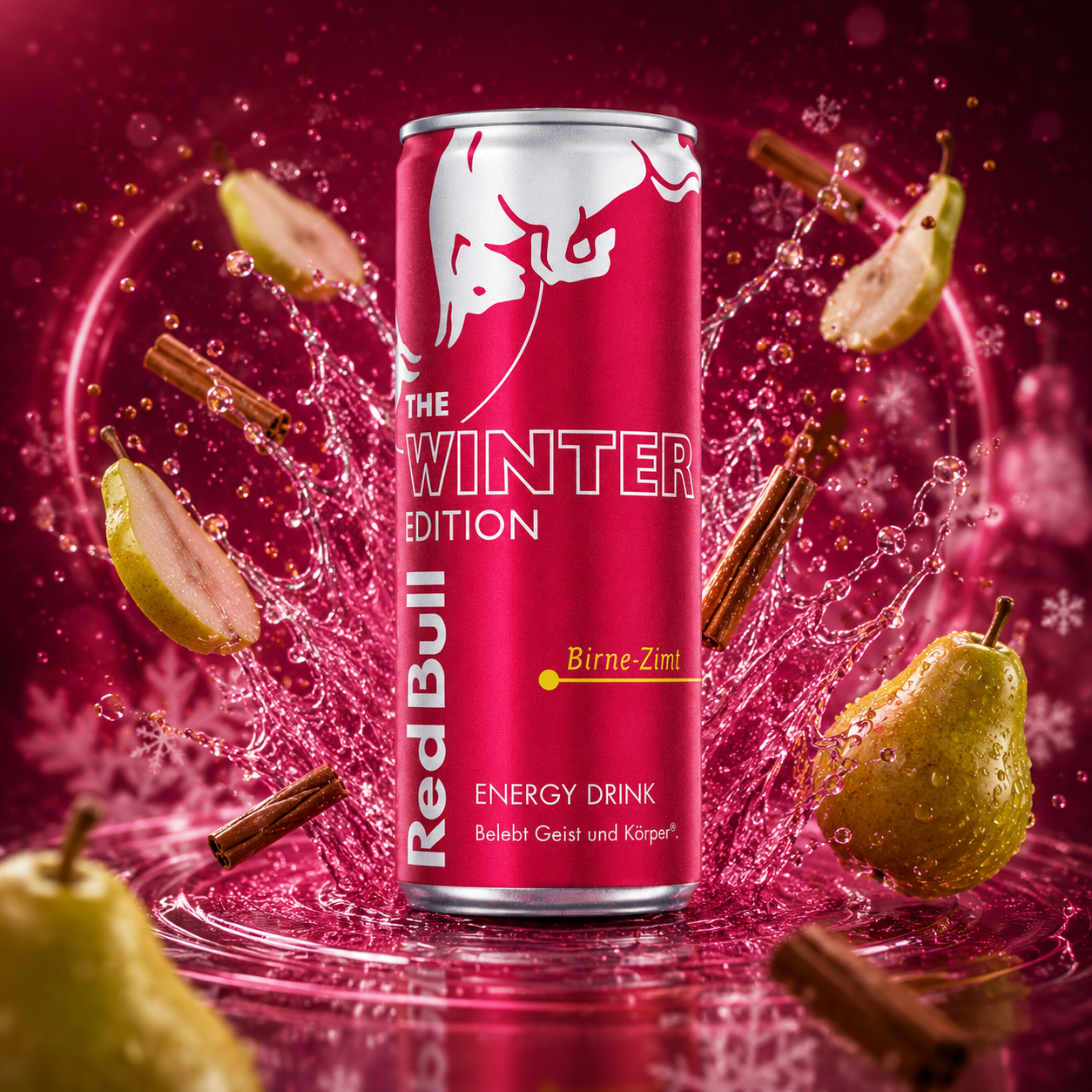 Red Bull Winter Edition 2023 / Birne-Zimt