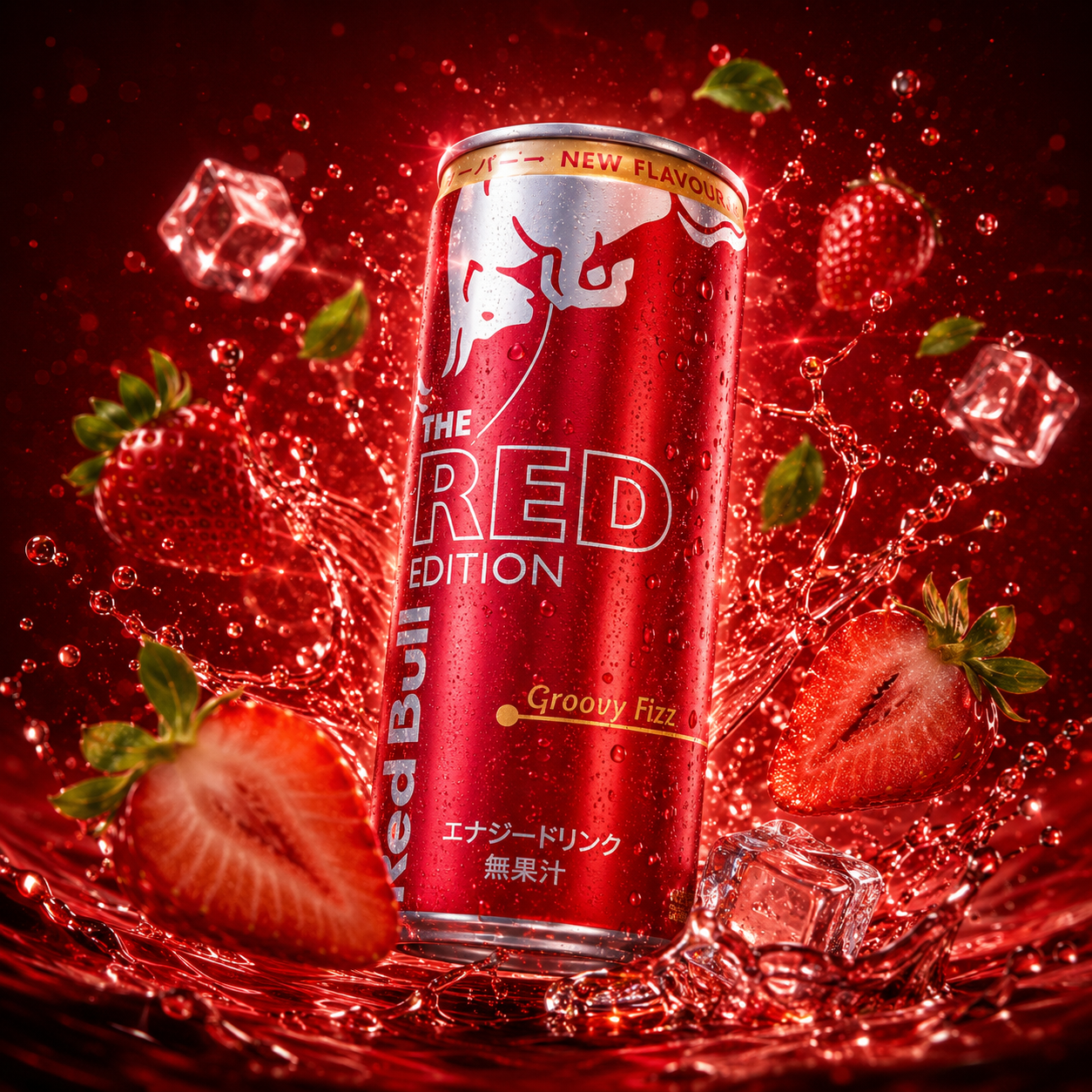 Red Bull Groovy Fizz (Limitierte Edition, 250 ml)