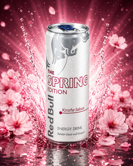 Red Bull Spring Edition 2026 Kirsche-Sakura