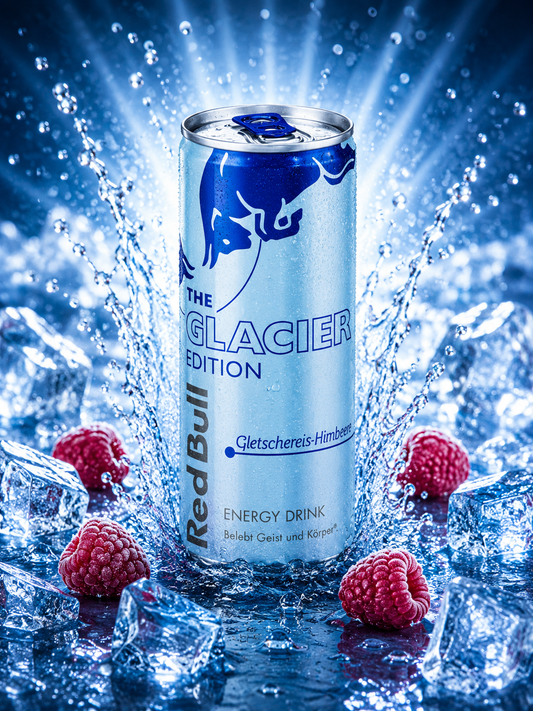 Red Bull The Glacier Edition - Gletschereis Himbeere