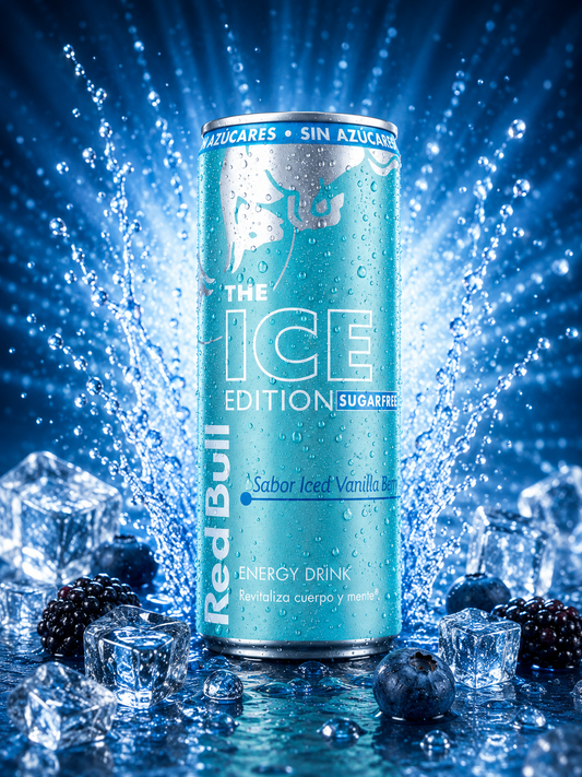 Red Bull The Ice Edition Sugarfree Vanilla Berry – Dose 250 ml